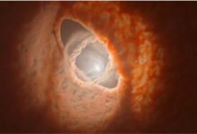 Photo of Planet found orbiting strangely three stars…